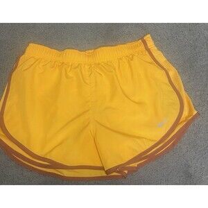 Women's Nike CU8890 Dri-Fit Running Run Shorts NEW Orange large